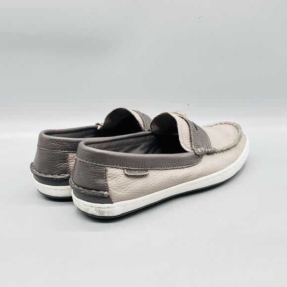 Amazon.com | Cole Haan Men Cole Haan Shoes Mens 7.5 Brown Leather Slip On Penny Loafers Casual Comfort